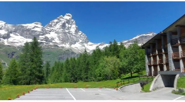 Апартаменти Monolocale Sulle Piste Del Cervino Rododendro Брей-Червінія